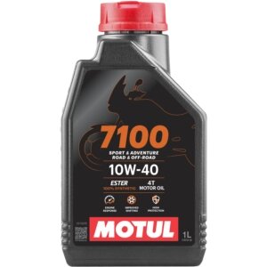 Моторна олива синтетична 7100 4T 10W40 1L, MOTUL 104091 від компанії Купуй чи бери у прокат - фото 1