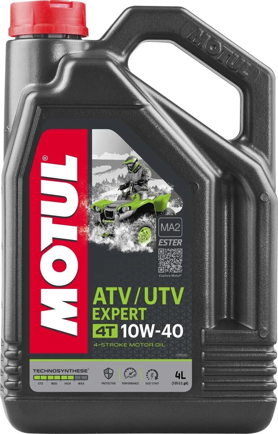 Олія для квадроциклів MOTUL ATV UTV EXPERT 4T 10W-40  (4л) від компанії Купуй чи бери у прокат - фото 1