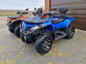 Квадроцикл купити CFMOTO 450l max EPS 2022 injected blue