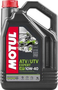 Олія для квадроциклів MOTUL ATV UTV EXPERT 4T 10W-40 (4л)