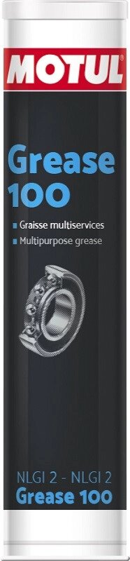 Універсальне літієве пластичне мастило в тубі, 400гр. GREASE 100 MOTUL 108653 від компанії Купуй чи бери у прокат - фото 1