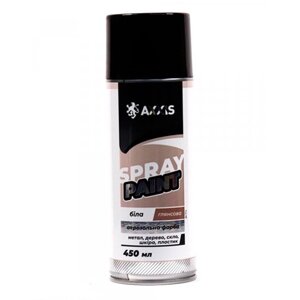 Фарба біла глянцева 450мол AXXIS (ax-914)