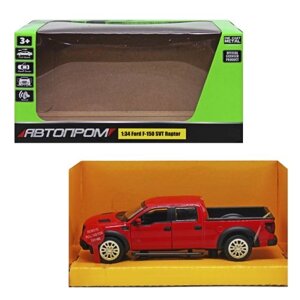 Машинка металева "Ford F-150 SVT Raptor"червона)