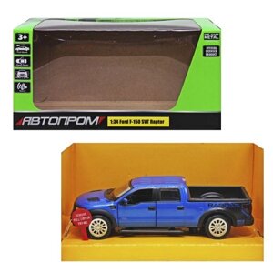 Машинка метальова "Ford F-150 SVT Raptor"синя)