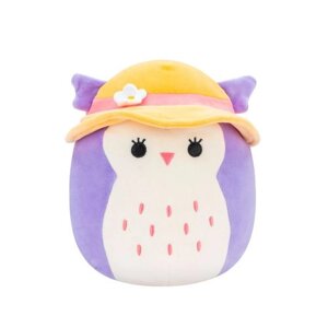 Мʼяка іграшка squishmallows – сова холлі (19 cm)