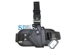 Кобура настегнана ТТ з платформою (oxford 600d, чорна)