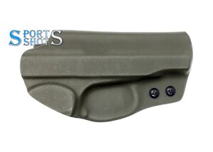 Кобура поясна ПМ з кліпсою (кайдекс, хакі)