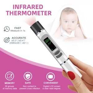 Безконтактний інфрачервоний термометр UKeeper Thermometer RT593215