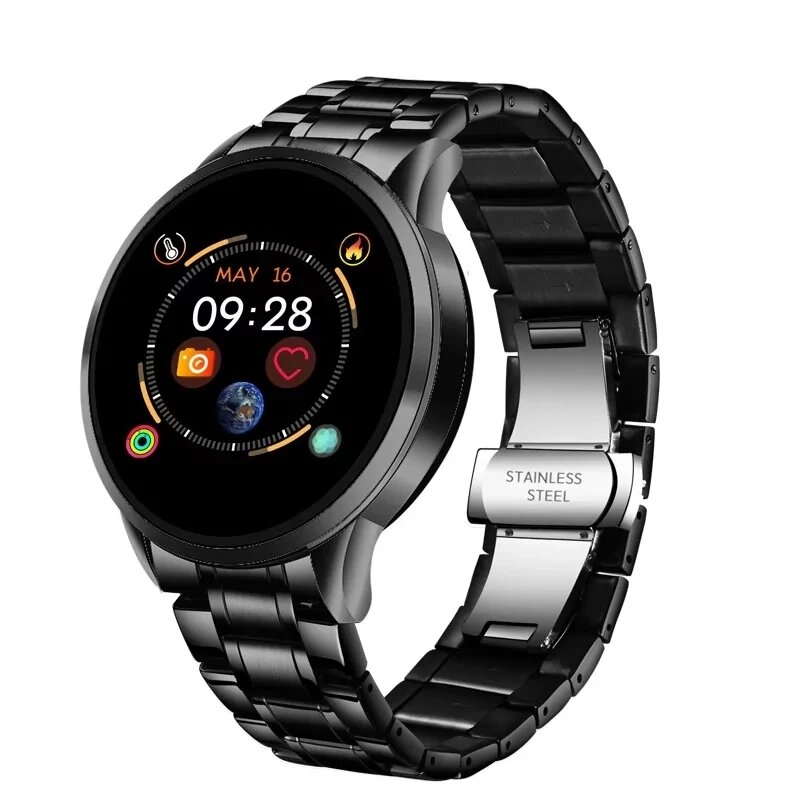 Чоловічий розумний смарт-годинник Smart Watch SD34-B/Фітнес браслет трекер від компанії А11 - фото 1