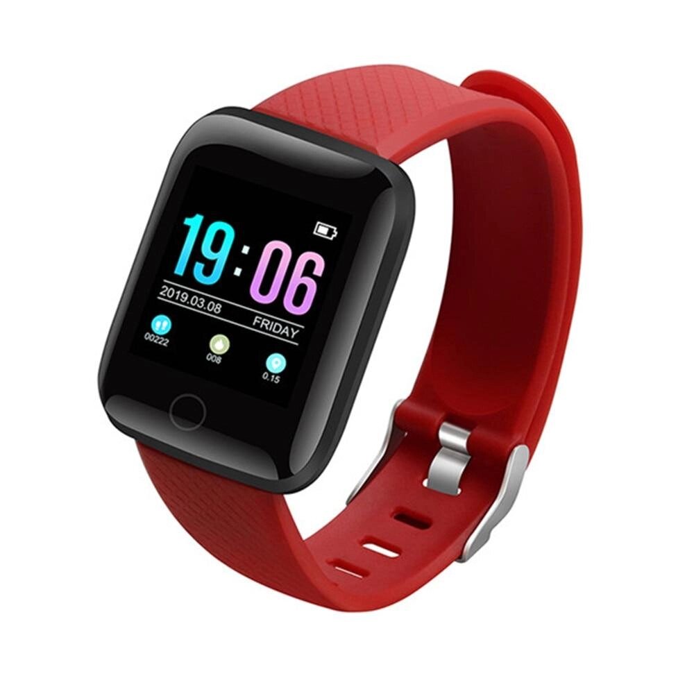 Фітнес-браслет Smart Band MSD-13 Червоний від компанії А11 - фото 1