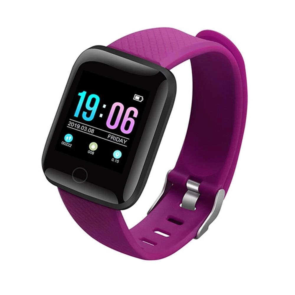 Фітнес-браслет Smart Band MSD-13 Фіолетовий від компанії А11 - фото 1