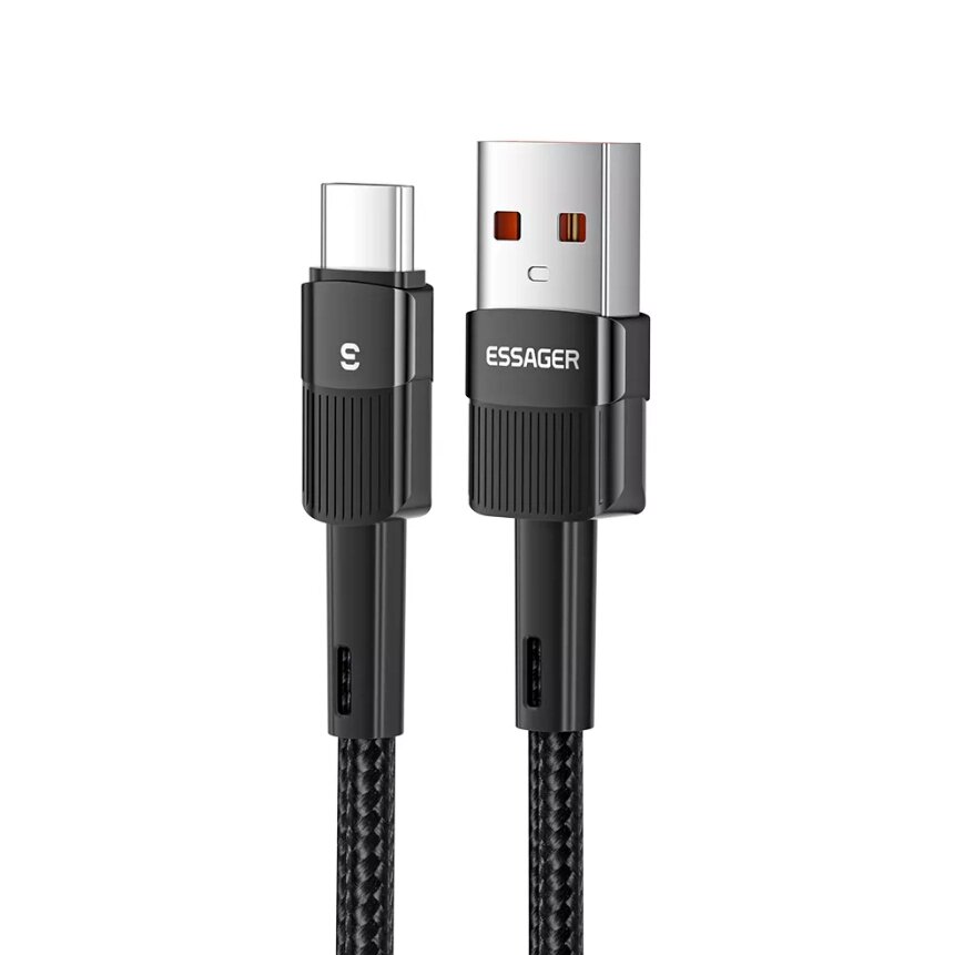 Кабель для швидкого заряджання Quick Charge 3A USB — Type-C 0.5 метра GJ33X. Шнур для заряджання телефона від компанії А11 - фото 1