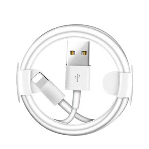 Кабель для заряджання iPhone USB — Lightning 1 м. Зарядний заряджання дріт шнур на айфон лайтінг KR543