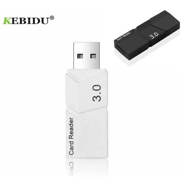 Кардридер Type-C — Micro SD TF OTG. Картридер зчитувач флешкарт USB-C to MicroSD FD51W від компанії А11 - фото 1