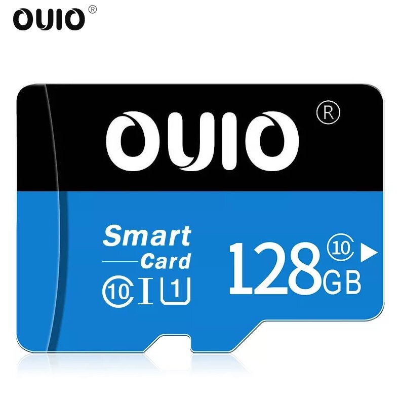 Карта пам'яті, Флешка TF card MicroSD 128GB Class 10 + SD Adapter мікро сд 128 гігабайт для телефону OUIO-128D від компанії А11 - фото 1