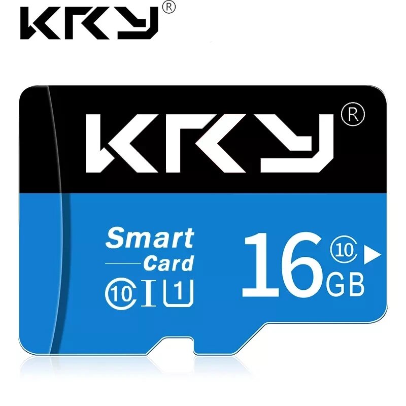 Карта пам'яті, Флешка TF card MicroSD 16GB Class 10 + SD Adapter мікро сд 16 гігабайт для телефону, планшета KRY-Y16 від компанії А11 - фото 1