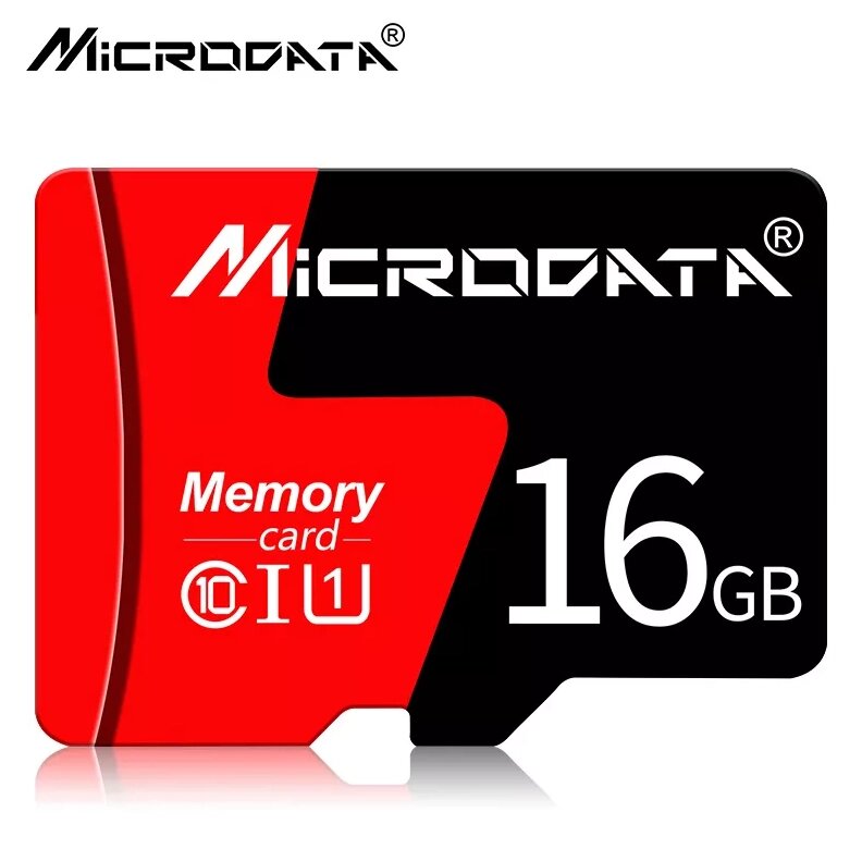 Карта пам'яті, Флешка TF card MicroSD 16GB Class 10 + SD Adapter мікро сд 16 гігабайт для телефону, планшета MICRO-16 від компанії А11 - фото 1