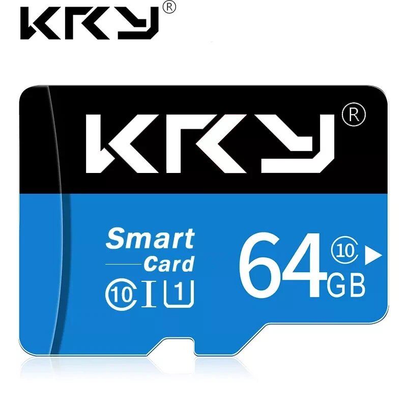 Карта пам'яті, Флешка TF card MicroSD 64GB Class 10 + SD Adapter мікро сд 64 гігабайт для телефону, планшета KRY-Y64 від компанії А11 - фото 1