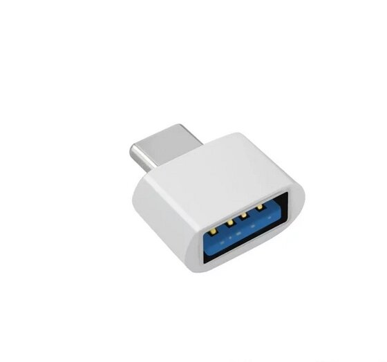 МініOTG адаптер, перехідник USB 3.0 — Type-C для смартфона, телефона HU72W від компанії А11 - фото 1