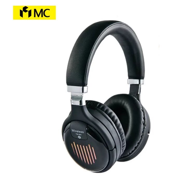 Навушники Bluetooth із шумозаглушенням LED MC78B — MP3 плеєр, FM, microSD. Блютуз нушники для телефона від компанії А11 - фото 1