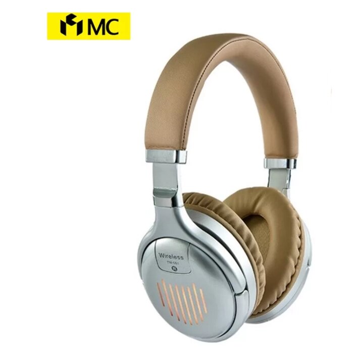 Навушники Bluetooth із шумозаглушенням LED MC78S — MP3 плеєр, FM, microSD. Блютуз нушники для телефона від компанії А11 - фото 1