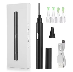 Отоскоп бороскоп Wi-Fi 3.9 mm Android, IOS FG770. Ендоскоп медичний для чищення вух