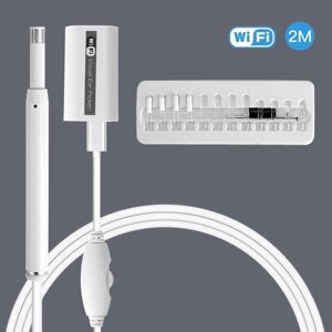 Отоскоп бороскоп Wi-Fi HD для телефона, смартфона Android, IOS DEW58