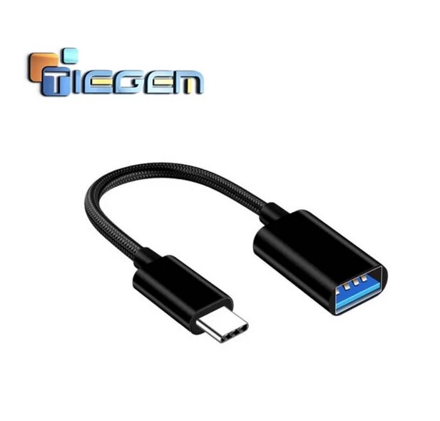 Перехідник, адаптер OTG USB 3.0 — Type-C для смартфона, телефона GR765B від компанії А11 - фото 1