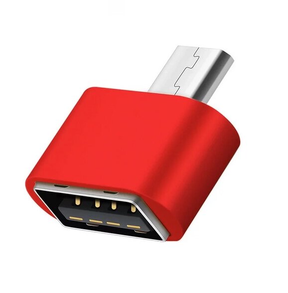 Перехідник OTG USB — Micro USB для смартфона, телефона XV43EW від компанії А11 - фото 1