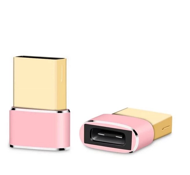 Перехідник USB Male to Type-C Female Adapter Converter Voko C63S. Адаптер Type C (мама) — USB (тато) від компанії А11 - фото 1