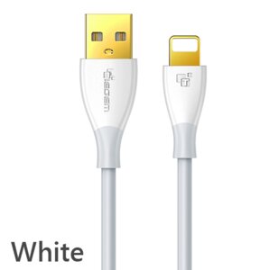 Кабель швидкого заряджання Tiegem 2.5 A USB — Lightning 1 метр BZ41112 Білий