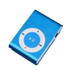 MP3 плеєр кліпса Aluminum Player TY33195 Синій