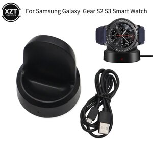 Бездротова зарядна зарядка док-станція для смарт-годинника Samsung Galaxy Watch Gear S2/Gear S3/ 46 mm/42m