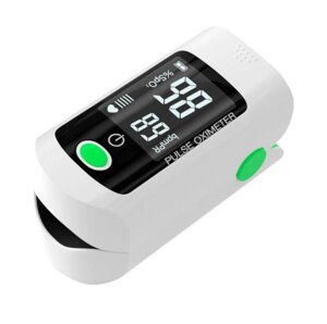 Пульсоксиметр напальний Oximeter UI39-WG. Пульсометр оксиметр на палець. Вимірювач пульсу, кисню на палець