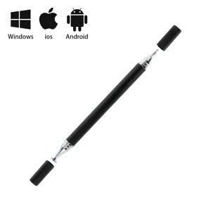 Універсальний стилус Ручка 2в1 Stylus Touch Pen для смартфона, телефона, планшета, сенсорного екрана Чорний