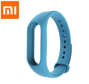 Силіконовий ремінець для фітнес-браслета Xiaomi Mi Band M2. Ремінець для Xiaomi Mi Band M2 FQ11 Блакитний