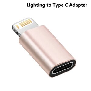 Перехідник для навушників Apple Lightning — Type-C AUX Audio Converter WK78P. Адаптер аудіо Лайтинг to Тайп Сі