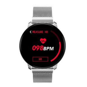 Розумний смарт-годинник Milanese Strap Smart Watch CF68 Сріблястий