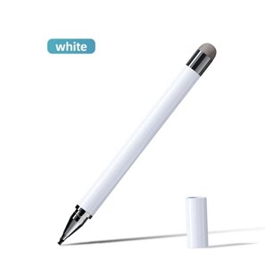 Універсальний стилус 2в1 Stylus Touch Pen для смартфона, телефона, планшета, сенсорного екрана WE72X-W Білий