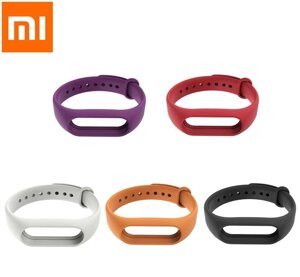 Силіконові ремінці 5 шт. для фітнес-браслета Xiaomi Mi Band M2 VT06-5. Ремешок для Xiaomi Mi Band M2