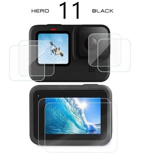 Захисне скло для GoPro Hero 11 Black. Захисне скло для Го Про 11/GoPro Hero 11 Black