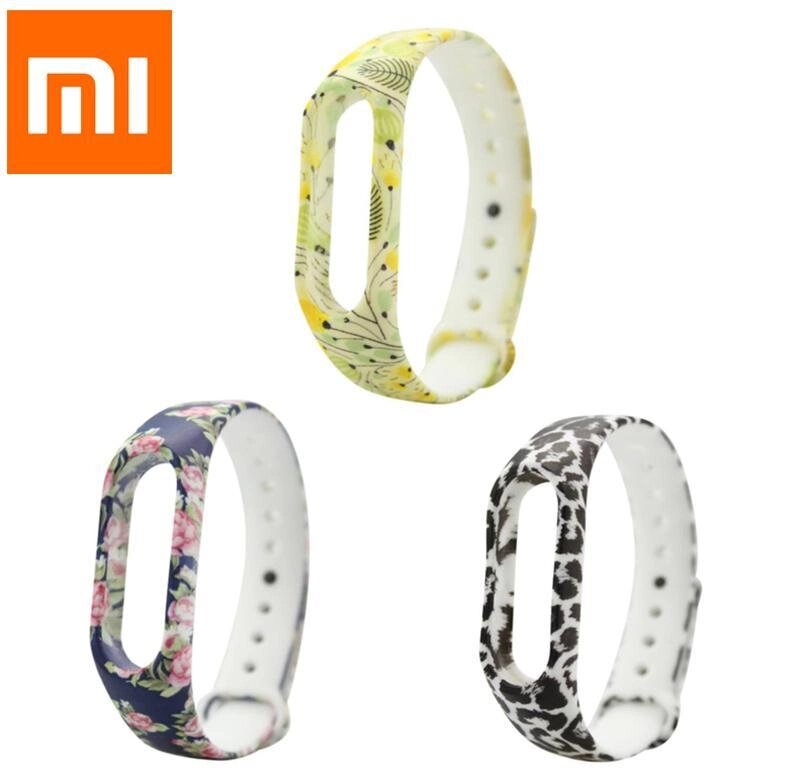 Силіконові ремінці 3 шт. для фітнес-браслета Xiaomi Mi Band M2 D55-1. Ремешок для Xiaomi Mi Band M2 від компанії А11 - фото 1