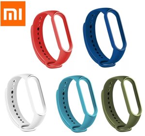 Силіконовий ремінець (5 штук) для фітнес-браслета Xiaomi Mi Band M3/M4. Ремешок для Xiaomi Mi Band 3/4 EW22-1