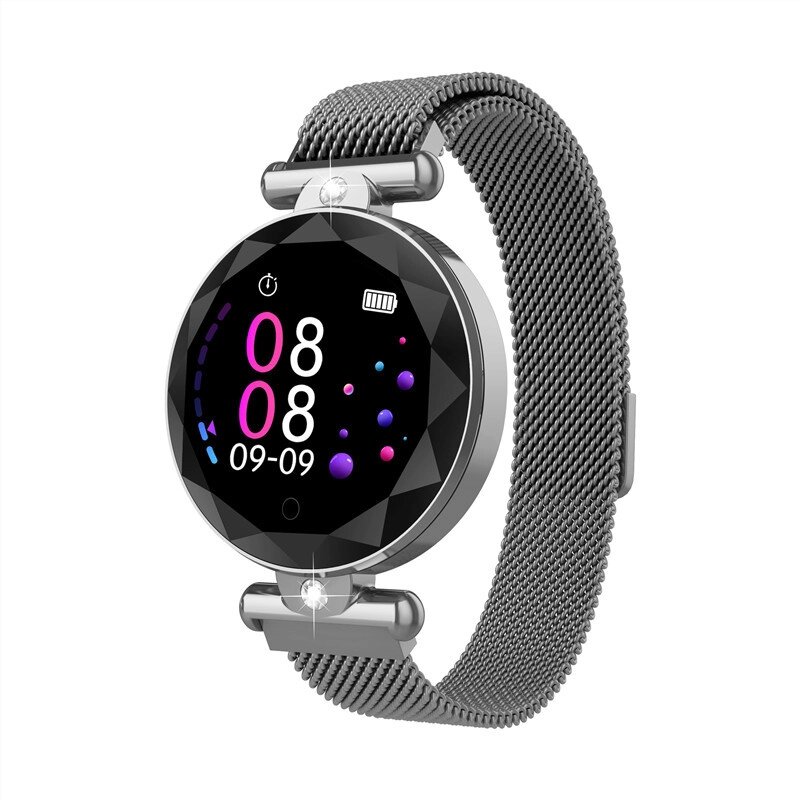 Смарт-годинник Milanese Strap Smart Watch S-886V Сріблястий від компанії А11 - фото 1