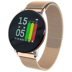 Розумний смарт-годинник Milanese Strap Smart Watch ROHS8 Золотистий