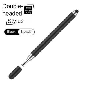 Універсальний стилус 2в1 Stylus Touch Pen для смартфона, телефона, планшета, сенсорного екрана FV87 Чорний