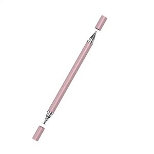 Універсальний стилус Ручка 2в1 Stylus Touch Pen для смартфона, телефона, планшета, сенсорного екрана Рожевий