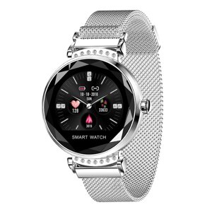 Жіночий розумний смарт-годинник Milanese Strap Smart Watch Н-2С Сріблястий