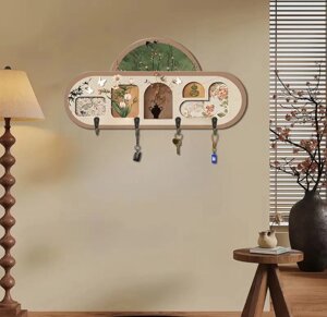 Настінна ключниця-вішалка Вішалка настінна Розмір 45*22