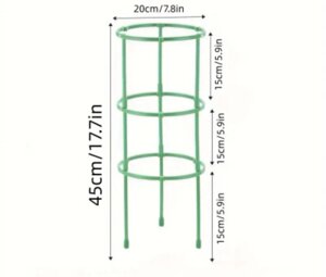 Пластикова опора для рослин діаметром 20 см 3 шари (18 елементів)